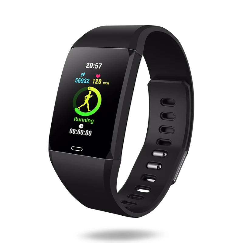 IT110Plus Smart Watch High Ventilated Strap Heart Rate Waterproof IP67 with Phone Reminder Heart Rate Exercise Strap for Android