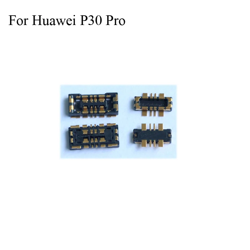 

2PCS Inner FPC Connector Battery Holder Clip Contact For Huawei P30 Pro P 30 pro logic on motherboard mainboard P30pro