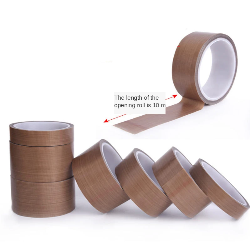 

Mounting Tape Temperature Adhesive Insulation Cloth Tapes 10meter*0.18mm10/ 35mm Vacuum Sealing Machine Anti-scalding Tape