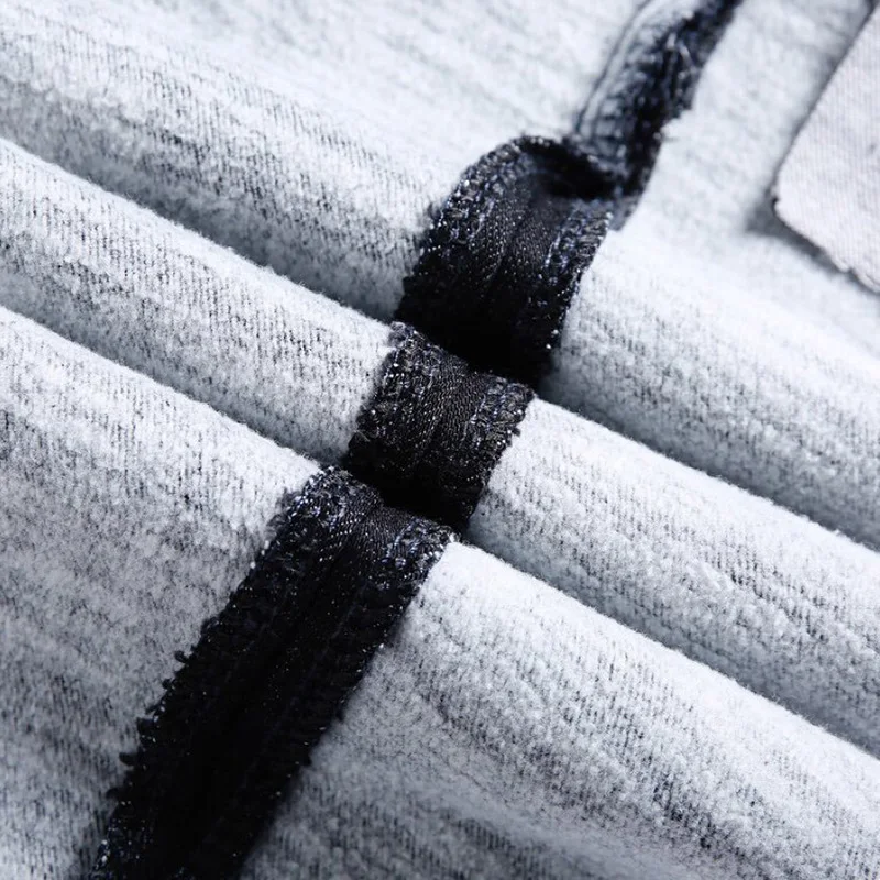 Starbags PP, популярный логотип, Мужская одежда, черные джинсы, проглаженные, для мужчин, станция, скелет, тонкие ноги, длинные штаны, осень и зима