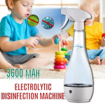 

Portable USB Electrolytic Disinfection Water Manufacturing Machine Household Chargeable Sprayer Disinfectant Generator