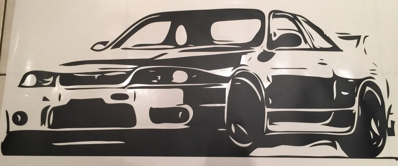 For Nissan Skyline R33 Gtr Massive Jdm Wall Art Vinyl Sticker Various Sizes Car Stickers Aliexpress