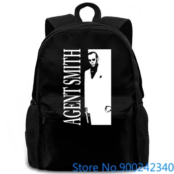 

Scarface Agent Smith Matrix Crossover Vintage Al Pacino Cult Classic women men backpack laptop travel school adult