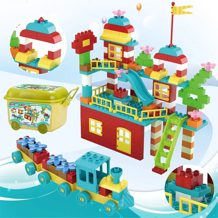 

Kele Large Particles Building Blocks Children'S Educational Assembled Toys Plastic Fight Inserted Large Pieces Kindergarten Earl