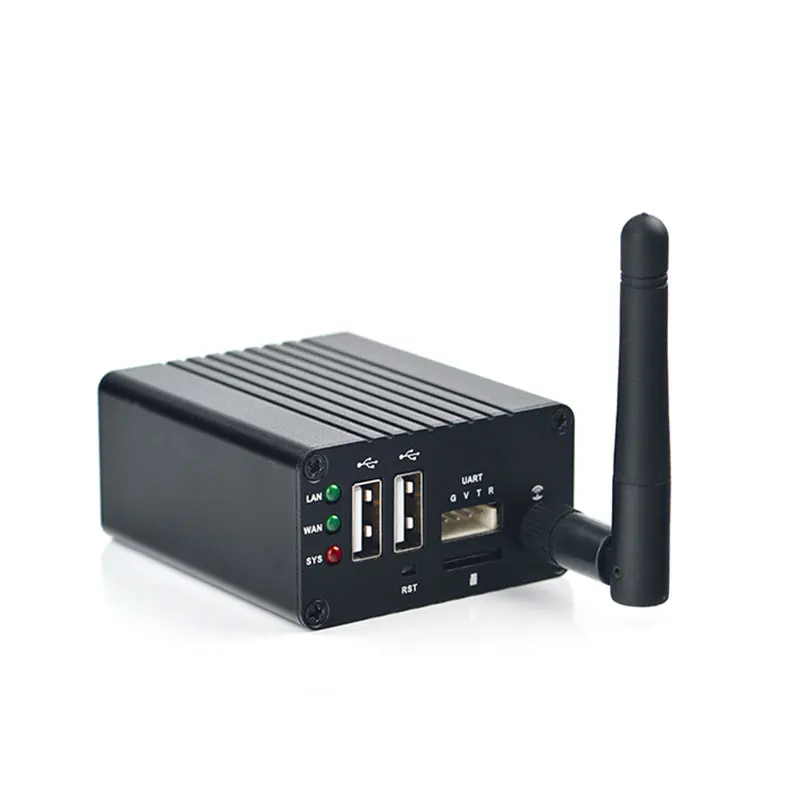Porto Duplo dos Ethernet de Nanopi r1 Allwinner h3 1gb Wifi & bt Emmc a Bordo com Usb & Porta Serial para o Lote - Imagem 4