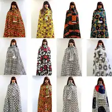 Африканский 3 ярдов лента шелковая подходящая 3 ярдов органза африканская леди Анкара одежда платье