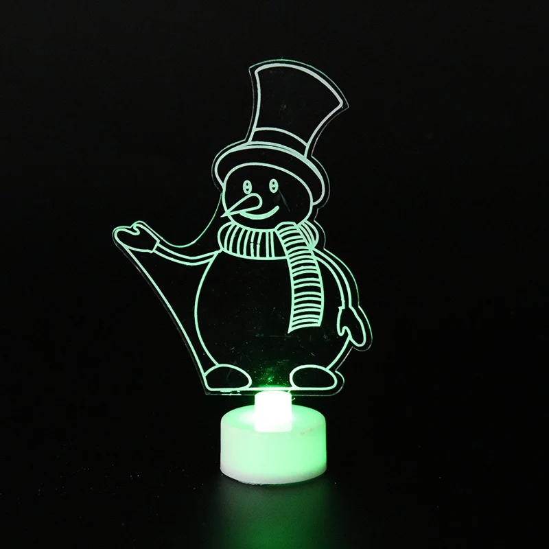 thumbnail image 1 of Decoración navideña para el hogar, lámpara de noche con luz 3D, decoración para dormitorio infantil, luces de árbol de Papá Noel, adorno, regalo de Navidad, decoración de Noel 2022, 1 of 5