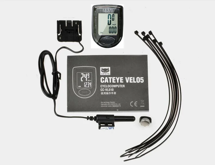 Велосипедный компьютер CATEYE VELO5 VELO7 держатель для велосипеда MTB руль pk Garmin / Bryton 310