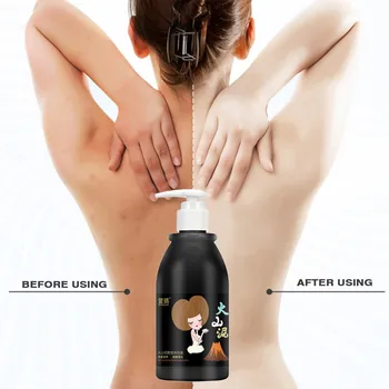 

Volcanic Mud Shower Gel Whole Body Wash Fast Whitening Deep Clean Skin Moisturizing Exfoliating Body Care 250ml d1