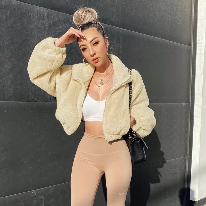 fur faux cropped coat 11