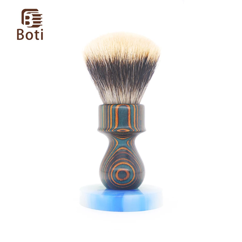 boti-brush-annual-ring-wooden-handle-and-shd-captain-finest-three-band-badger-hair-fan-shape-men's-shaving-beard-pen-for-care