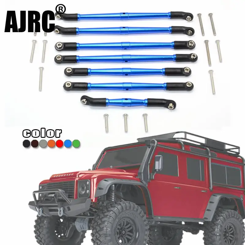 

For Trax TRX-4 Defender 82056-4 324mm wheelbase aluminum alloy positive and negative teeth adjustable upper and lower keel rods