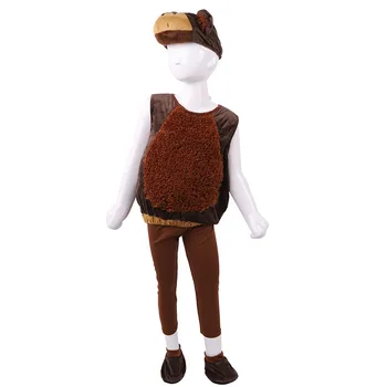 

Children Stage Costume Animal Series Set Cartoon Cute Monkey Modeling Costume Costume Ball Party Culture costume halloween