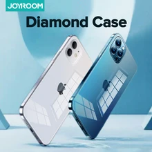 Joyroom – coque de Protection complète antichoc pour iPhone, compatible modèles 12 Pro Max 12 mini, TPU + PC, 12 min, transparente