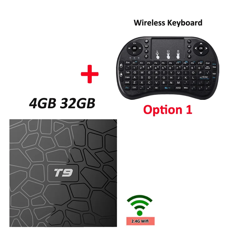 4GB 32GB Keyboard1 ILEPO T9 Android 8,1 Smart tv Box RK3328 четырехъядерный ОЗУ 4 Гб ПЗУ 32 ГБ/64 Гб Поддержка Wi-Fi 1000M LAN 4K H.265/H.264 HDR медиаплеер - Цвет: 4GB 32GB Keyboard1