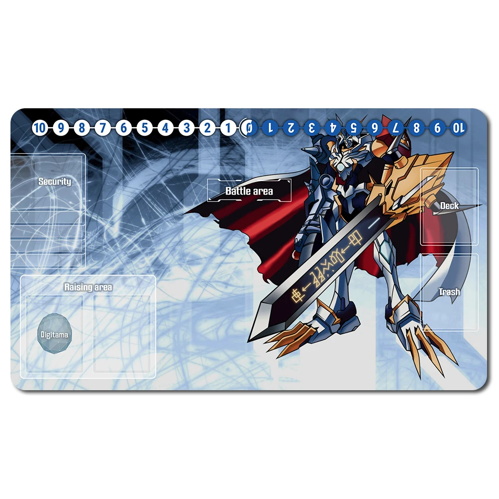 

Игровой коврик для настольной игры DTCG 701877, размер 60x35 см, коврик для мыши, игровые коврики, совместимые с Digimon, TCG, геймпад