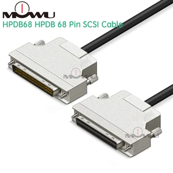 

MOWU HPDB68 HPDB 68 Pin SCSI Cable Male to Male Male to Female Female to Female F/F Direct Attach Cable Direct Connect 1m 2m 3m