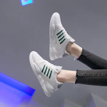 

DierCosy Women Breathable Mesh Sneakers Low Top Outdoor Sport Running Shoes Lightweight Sports Walking Shoes