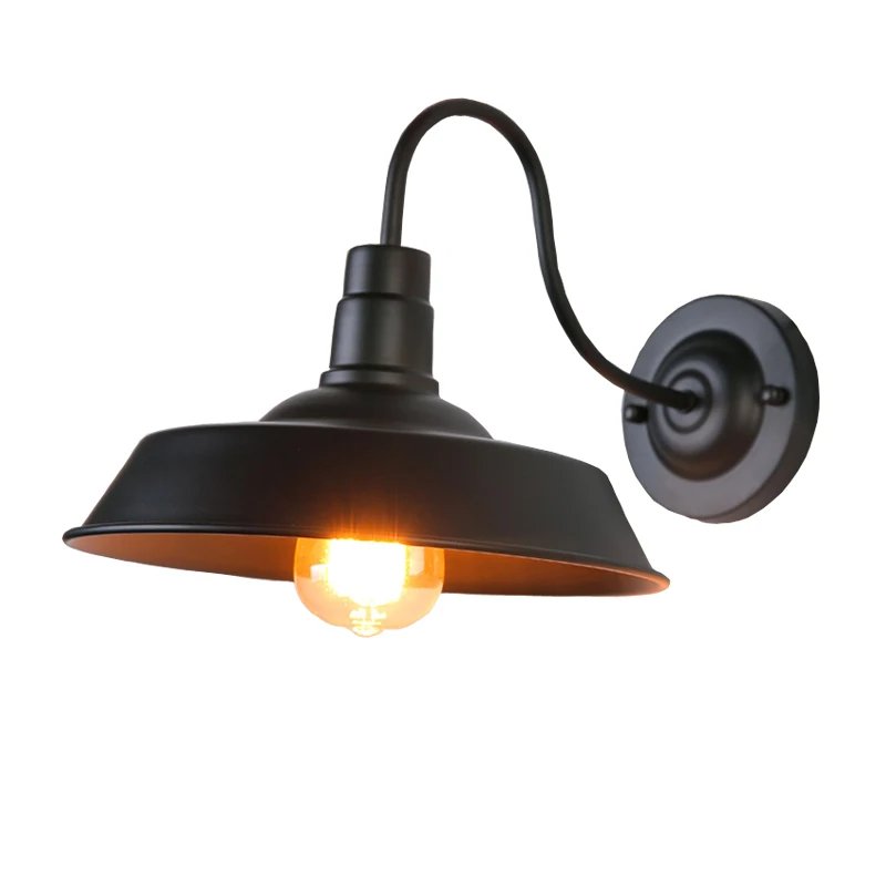 buy Vintage retro loft warehouse wall lamp sconce light,bedroom restaurant pub aisle front door cafe cirrodor porch light bra