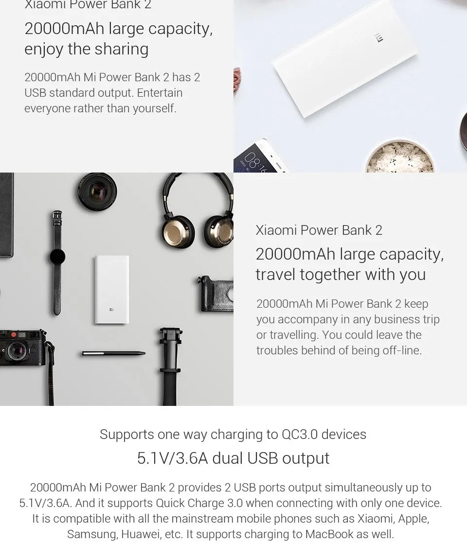 Xiaomi Mi power Bank 20000ma power Bank Lpm04/05zm портативный внешний аккумулятор банк питания повербанк для Iphone samsung huawei