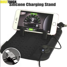 Автомобильный держатель телефона Регулируемый кронштейн 2в1 магнитный разъем зарядный кабель для iphone X XR 5S 6s 7 8 Plus Xiaomi samsung крепления