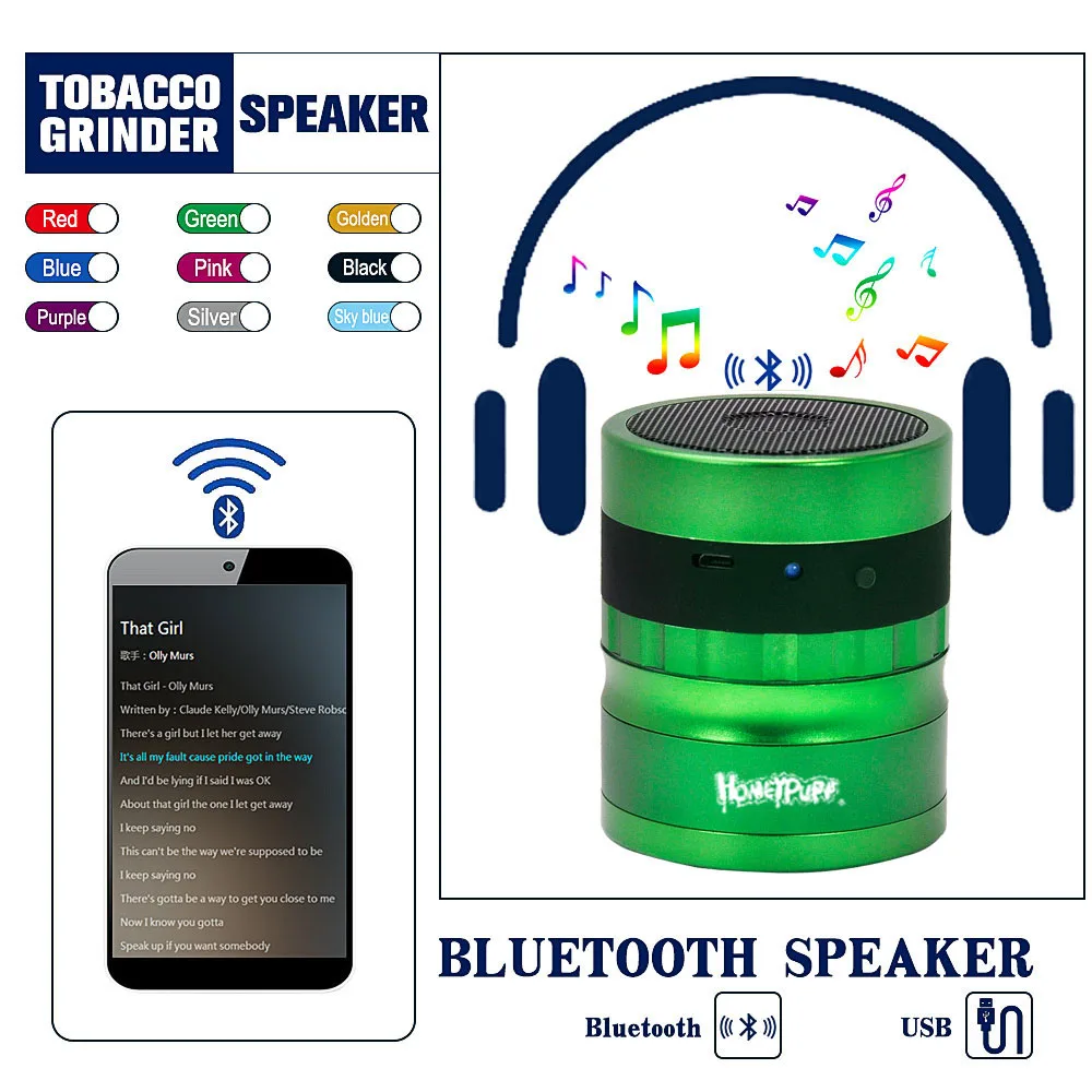 HORNET Премиум питание Bluetooth книжная полка колонки травы шлифовальные станки пыльца