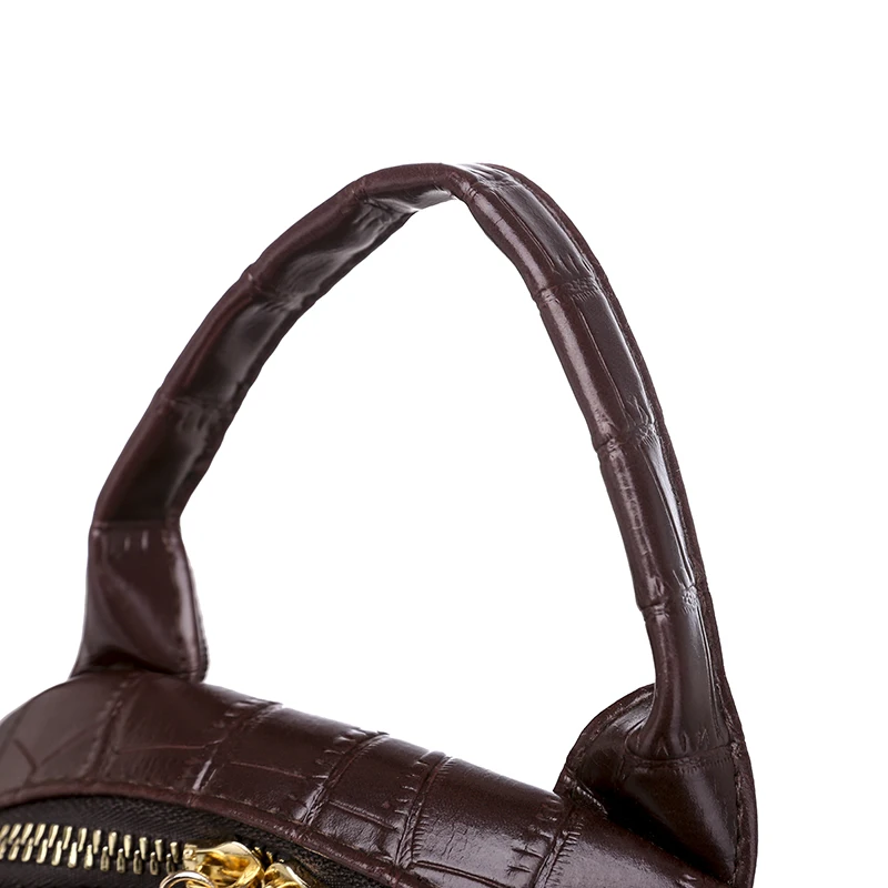 Женский рюкзак, роскошный, высокое качество, тисненая сумка, новинка, модный, многофункциональный, коричневый рюкзак