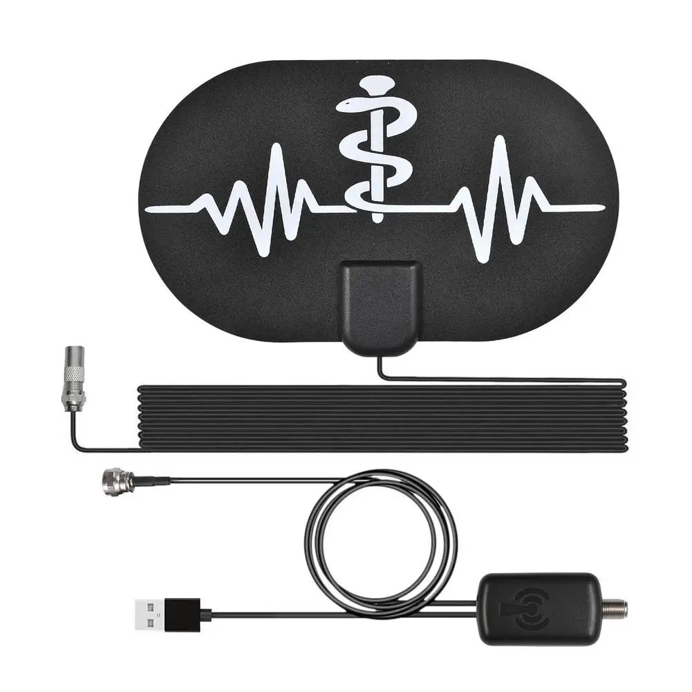 Цифровая антенна 2000 с усилением высокой четкости радиус телевизионная миль 4K DVB-T2