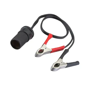 

Car Cigarette Lighter Turn Battery Clip Special Car Power Extension Cable Converter Car Air Pump Dedicated