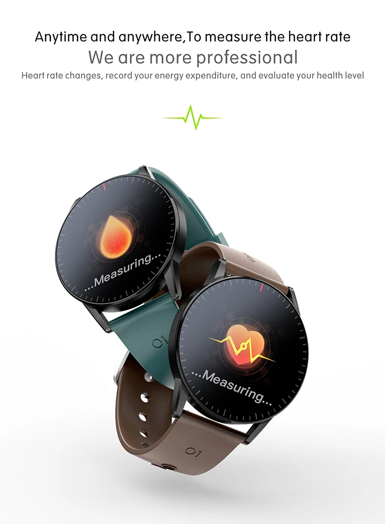 QS09 Смарт-часы Полный сенсорный экран IP67 Водонепроницаемый Спорт ЭКГ фитнес-трекер для измерения сердечного ритма сна Мониторинг крови кислородом Smartwatch
