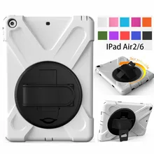 Tablet Case For Apple IPad Air2 9.7 inch Air 2 Cover Funda Kids Safe Shockproof Heavy Duty Silicone Hard Hand Holder Tablet Accessories Tablet Case For Apple IPad Air2 9.7 inch Air 2 Cover Funda Kids Safe Shockproof Heavy Duty Silicone Hard Hand Holder Tablet Accessories