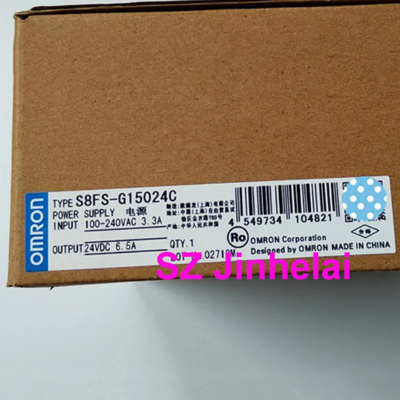 OMRON S8FS-G15024C подлинный импульсный источник питания 150 Вт 24В dc 6.5A