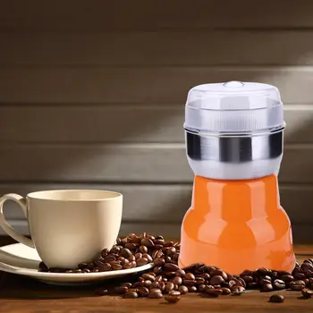 

Multi-functional Coffee Grinder Electric Stainless Steel Herbs Spices Nuts Grains Coffee Bean Grinder Machine Household Use