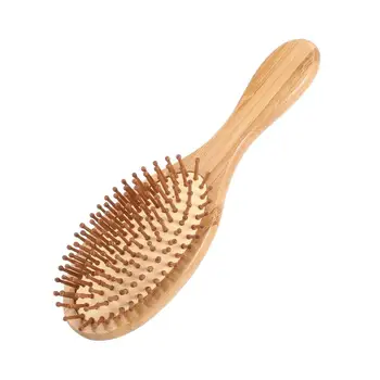 

Pretty See Wooden Hair Brush Massage Comb Scalp Massage Brush Air Cushion Combs Anti-static Brush Comb