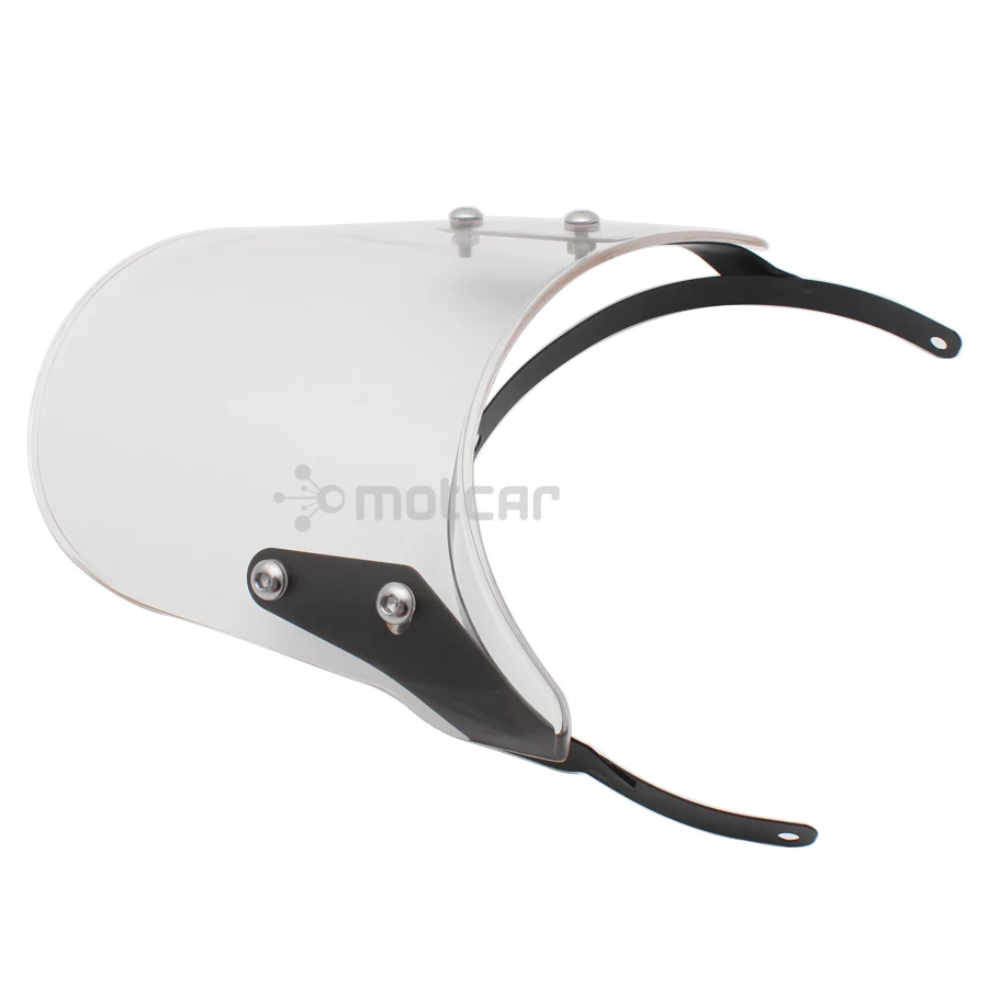 2colors ABS Plastic Motorcycle Wind Deflector Headlight Protector Fairing Windshield Windscreen For Royal Enfield Classic 500cc