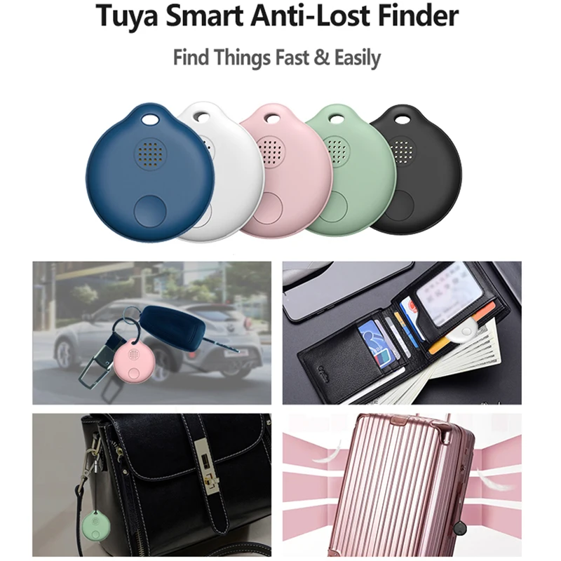 Tuya Smart Life Bluetooth Tracker Child Bag Wallet Key Finder Anti Lost Alarm