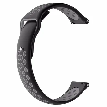 

Silicone Smart Band For Huawei Watch GT2 46mm Wristband Sports band Strap Porous design novel ventilation Two-color Strap