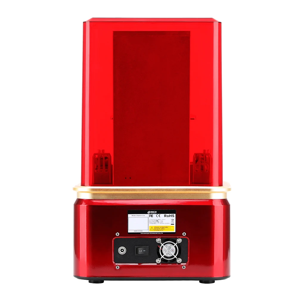 QIDI TECH LCD/SLA żywica 3D drukarki cień 5. 5S podwójna oś z liniowej szyny budować rozmiar 120*68*150mm QIDI TECH LCD/SLA żywica 3D drukarki cień 5. 5S podwójna oś z liniowej szyny budować rozmiar 120*68*150mm