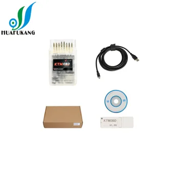 

PROMOTION KTMOBD V1.95 ECU Programmer with jtag Power Plug With New J2534 via OBD Plus USB Dongle