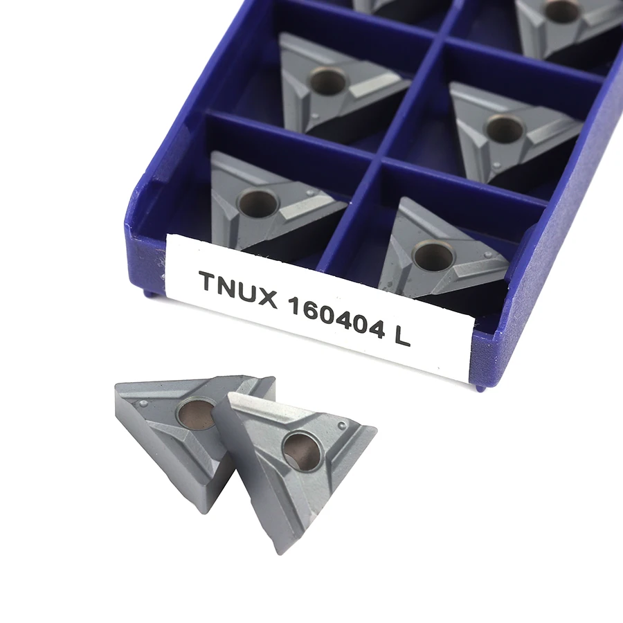 

10pcs High quality original TNUX160404R NN LT10 TNUX160408R NN LT10 Tungsten Carbide Insert External turning tool CNC Lathe tool