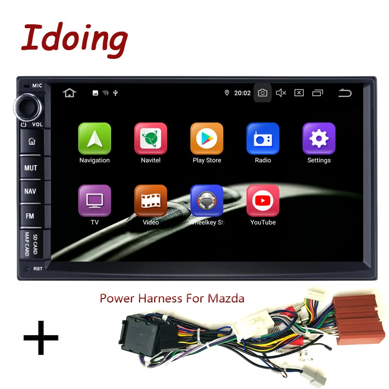 For mazda Idoing " 2 din универсальный автомобильный Android 9,0 Радио мультимедийный плеер PX5 4G+ 64G Восьмиядерный gps навигация ips DSP Vedio без DVD - Цвет: For mazda