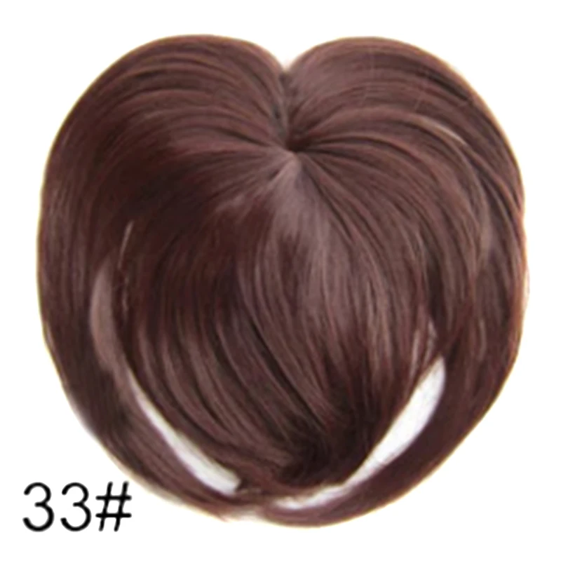 Шелковистые заколки для волос, термостойкие накладные волосы для женщин, доступны для женщин, термостойкие накладные волосы на каждый день - Цвет: 33