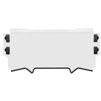 

KEMIMOTO 2020 RZR UTV PMMA Clear Half Windshield Windscreen Scratch Resistant Clear for Polaris RZR PRO XP / 4 2020+