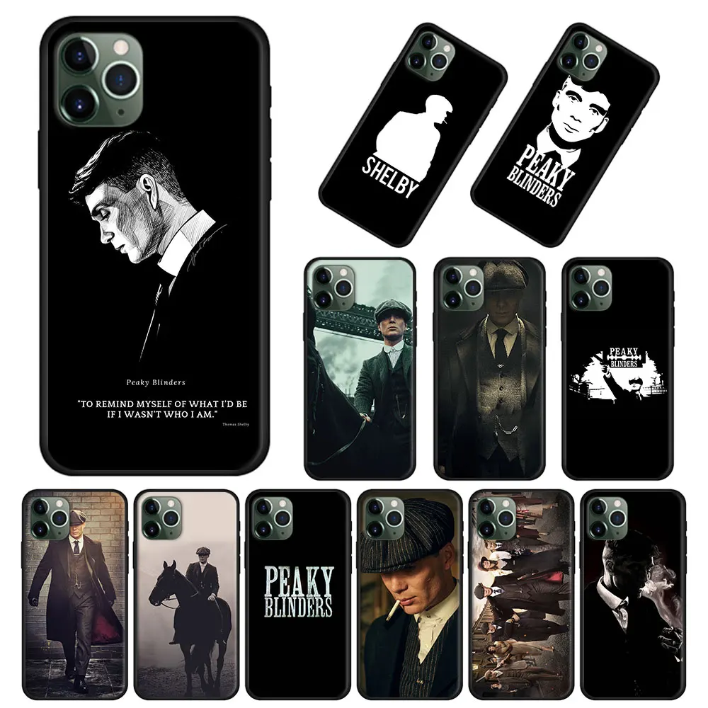 

Soft Case Coque for iPhone 11 Pro MAX X XR XS MAX 8 7 Plus 6 6s Plus 5s Cover Shell Peaky Blinders Case