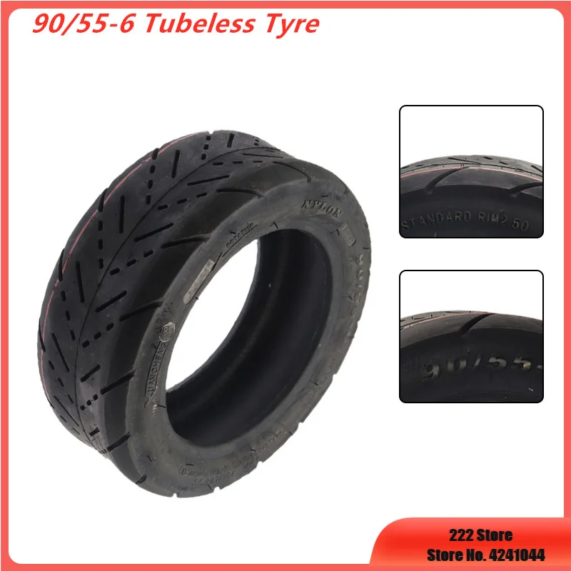 

Newest 90/55-6 Tubeless Tire for Electric Scooter 10 Inch 10x3.0 Wear Resistant Vacuum Tyre 4PR