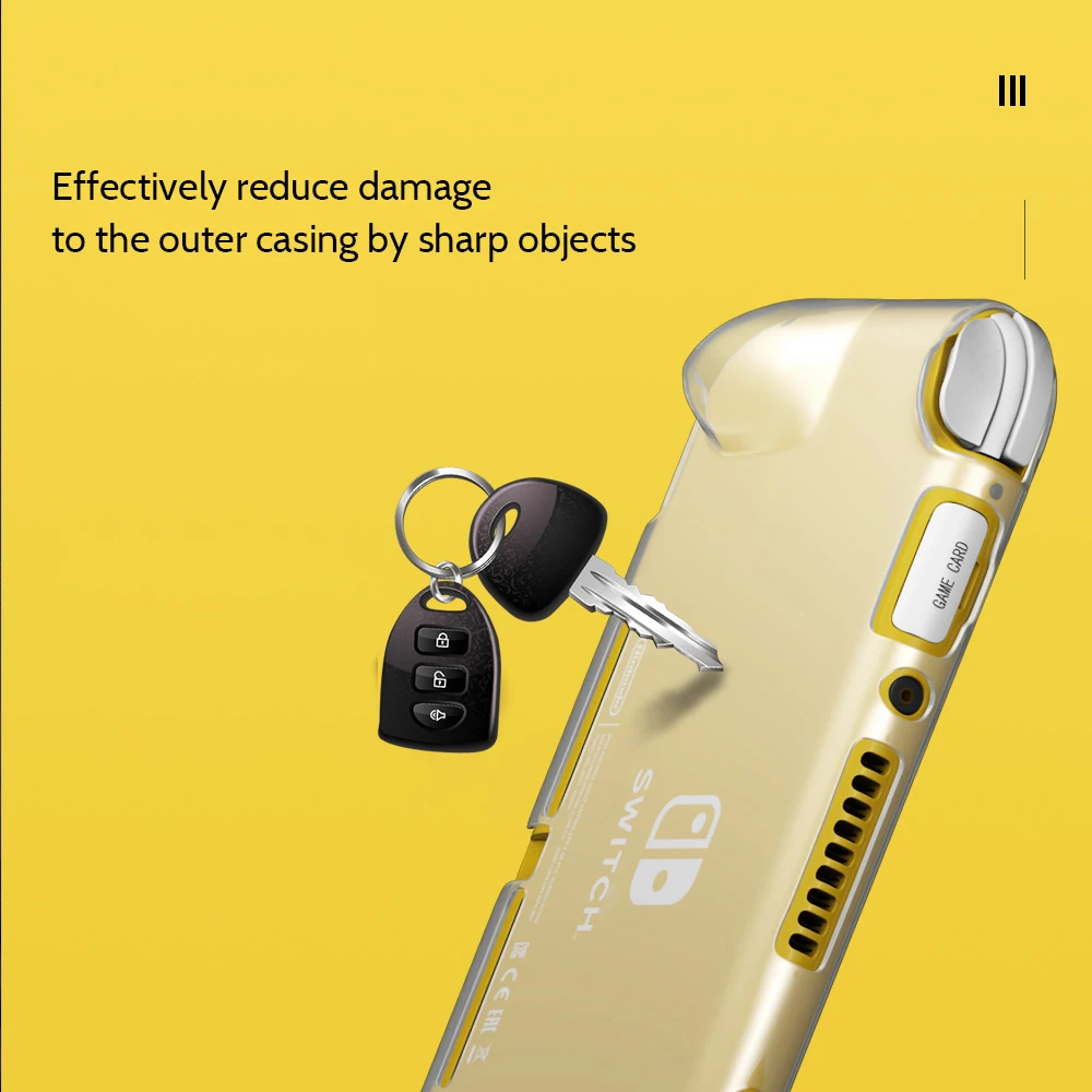 Мягкий ТПУ защитный чехол для kingd Switch Lite силиконовый чехол для NS Lite защитная оболочка аксессуары чехол для Switch Lite PC