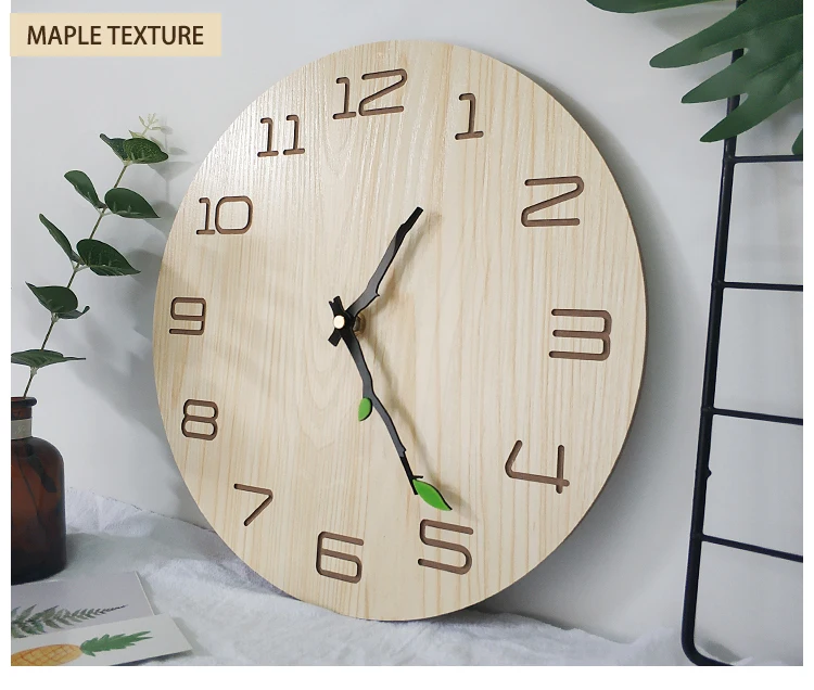 3D DIY винтажные деревянные часы кафе Офис Дом на кухню Настенный декор беззвучные часы дизайн искусство большие настенные часы подарок