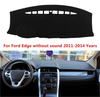 

SJ Non-Slip Car Inner Auto Dashboard Cover Dashmat Pad Carpet Sun Shade Dash Board Cover Fit For Ford Edge NO Sound 2011 2012-14