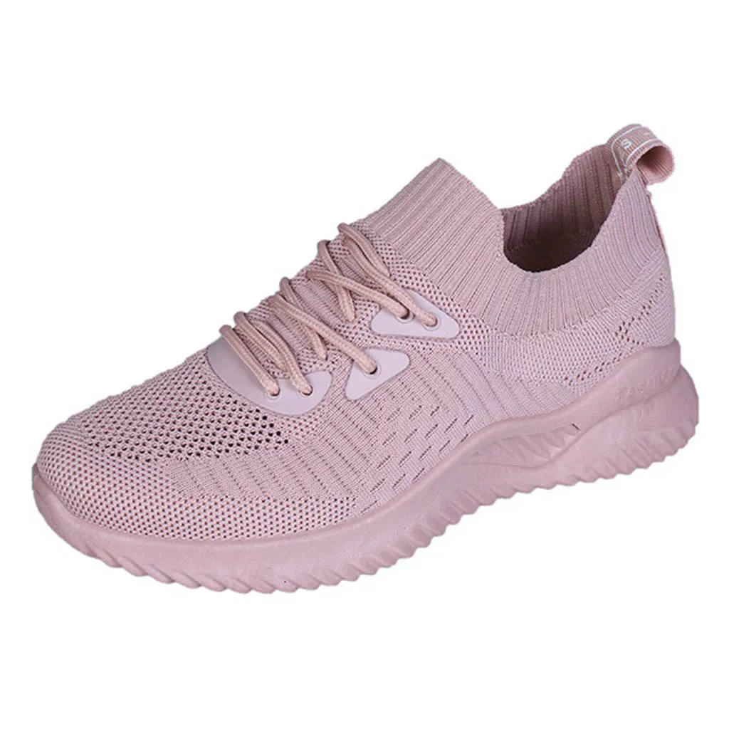 Горячая Распродажа tenis feminino брендовая легкая мягкая спортивная обувь Женская теннисная обувь женские устойчивые Прогулочные кроссовки дешевые# g4 - Цвет: Розовый