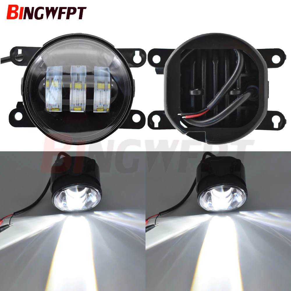 

1 Pair LED Fog Light Lamp Front Bumper Light for FOCUS 2 3 for Renault DUSTER For Suzuki GRAND VITARA 2 2005-2015 for Outlander